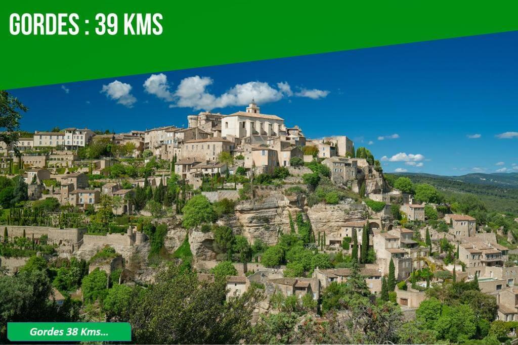 La Glycine - Parking Gratuit - Ac Clim - Cour Prive - Apartment Villeneuve-les-Avignon Ngoại thất bức ảnh
