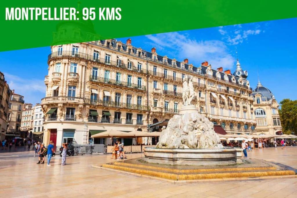 La Glycine - Parking Gratuit - Ac Clim - Cour Prive - Apartment Villeneuve-les-Avignon Ngoại thất bức ảnh