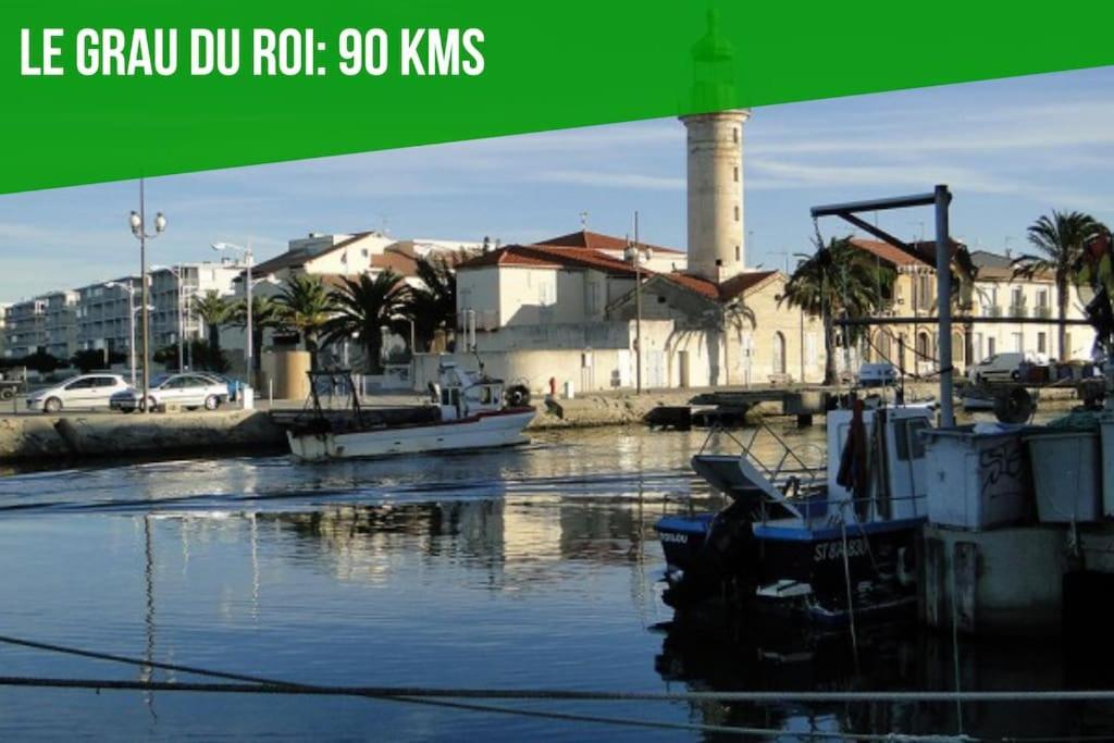 La Glycine - Parking Gratuit - Ac Clim - Cour Prive - Apartment Villeneuve-les-Avignon Ngoại thất bức ảnh